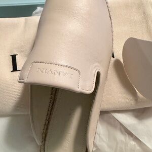 MAJOR SALE Size 40 LANVIN espadrille mule new in box and shoe bags.